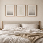 Billeder over sengen uden uro: 3 layouts og mine faste cm-regler