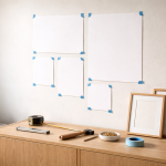 Billedvæg uden panik: min 5-trins plan der giver ro, retning og lige kanter