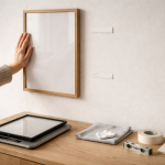 Ingen boremaskine, ingen panik: sådan hænger du billeder op uden huller (og får dem til at blive hængende)