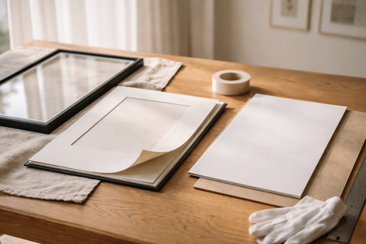 Syrefri bagplade i rammen: min rolige “godt nok”-guide mod gulning og papirtræthed